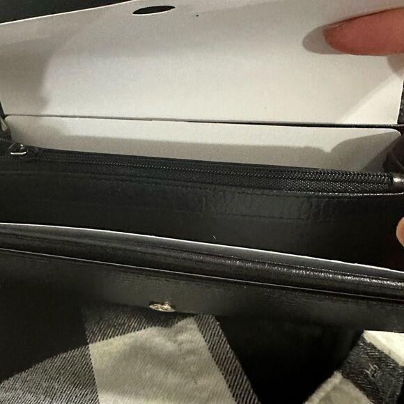 NEW Gucci interlock black leather wallet on chain - Picture 10 of 11